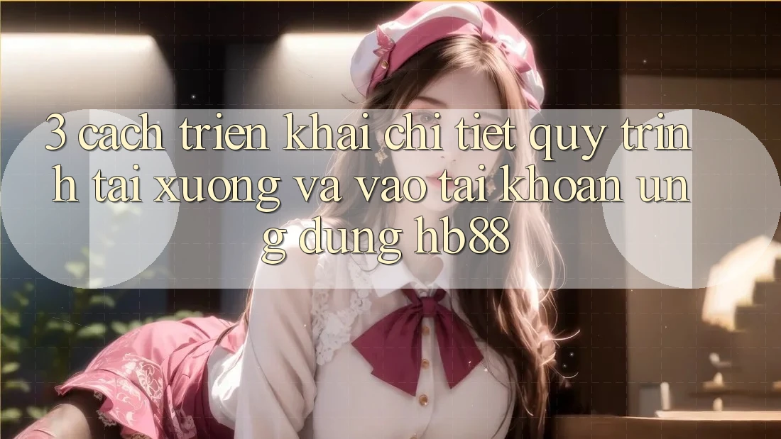3. Cách triển khai Chi Tiết Quy Trình Tải xuống Và Vào tài khoản Ứng Dụng HB88 3. Cách triển khai Chi Tiết Quy Trình Tải xuống Và Vào tài khoản Ứng Dụng HB88