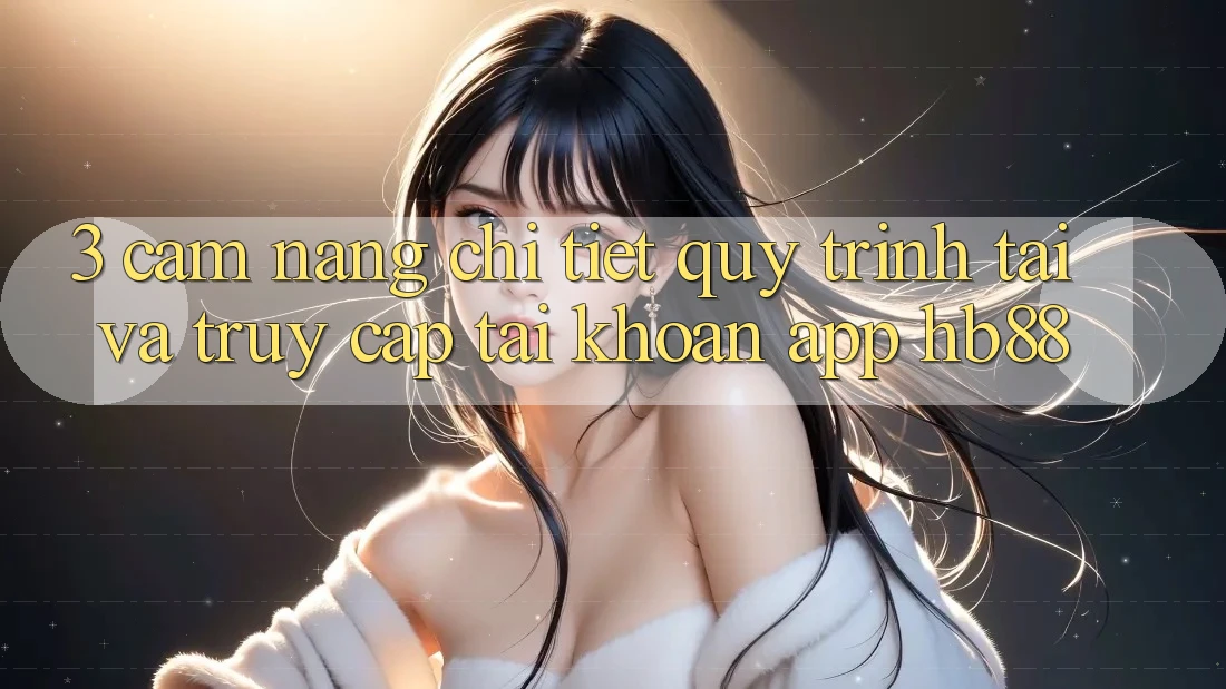 3. Cẩm nang Chi Tiết Quy Trình Tải Và Truy cập tài khoản App HB88 3. Cẩm nang Chi Tiết Quy Trình Tải Và Truy cập tài khoản App HB88
