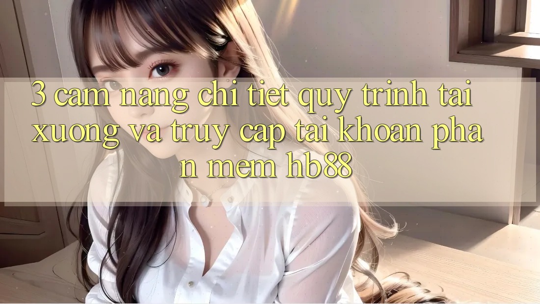 3. Cẩm nang Chi Tiết Quy Trình Tải xuống Và Truy cập tài khoản Phần mềm HB88 3. Cẩm nang Chi Tiết Quy Trình Tải xuống Và Truy cập tài khoản Phần mềm HB88