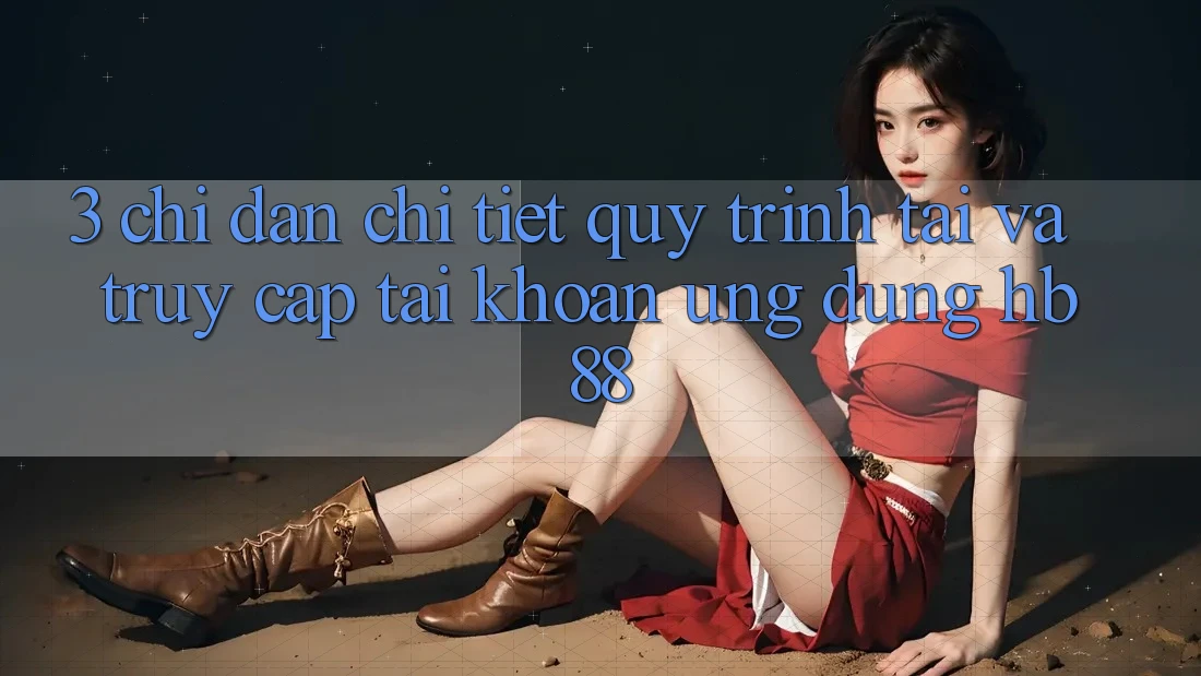 3. Chỉ dẫn Chi Tiết Quy Trình Tải Và Truy cập tài khoản Ứng Dụng HB88 3. Chỉ dẫn Chi Tiết Quy Trình Tải Và Truy cập tài khoản Ứng Dụng HB88