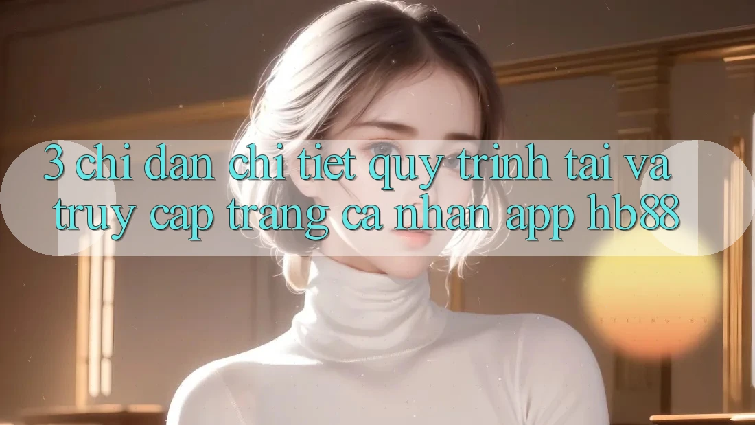 3. Chỉ dẫn Chi Tiết Quy Trình Tải Và Truy cập trang cá nhân App HB88 3. Chỉ dẫn Chi Tiết Quy Trình Tải Và Truy cập trang cá nhân App HB88