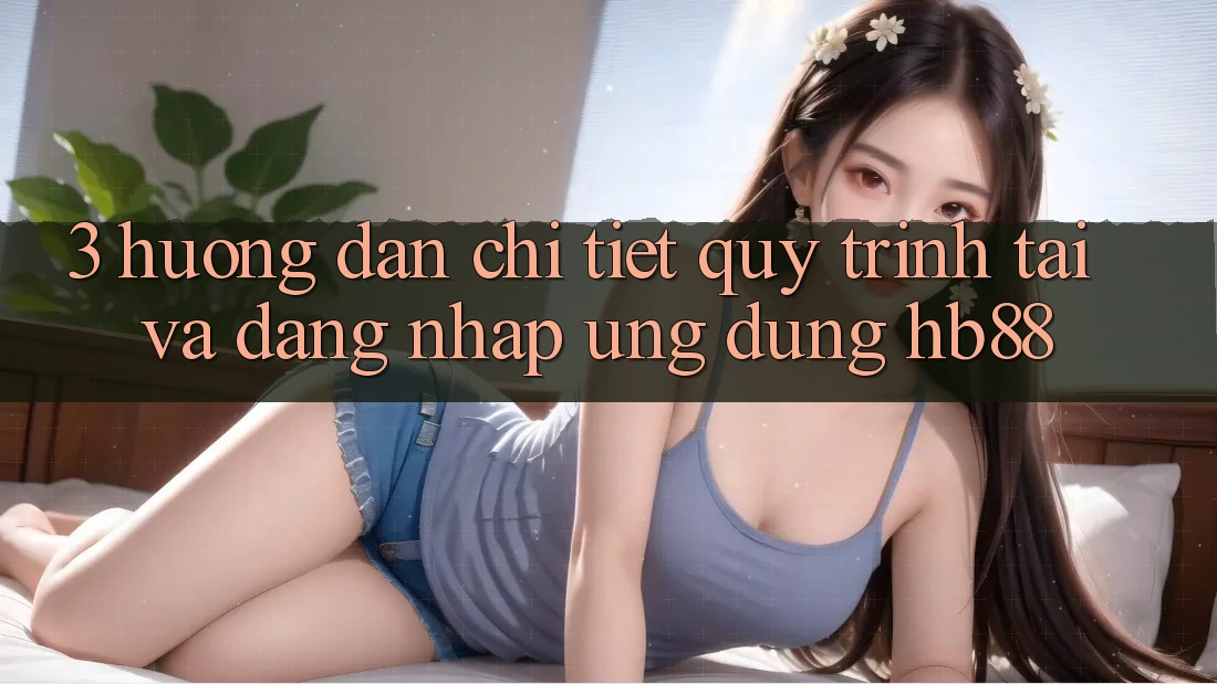 3. Hướng Dẫn Chi Tiết Quy Trình Tải Và Đăng Nhập Ứng Dụng HB88 3. Hướng Dẫn Chi Tiết Quy Trình Tải Và Đăng Nhập Ứng Dụng HB88