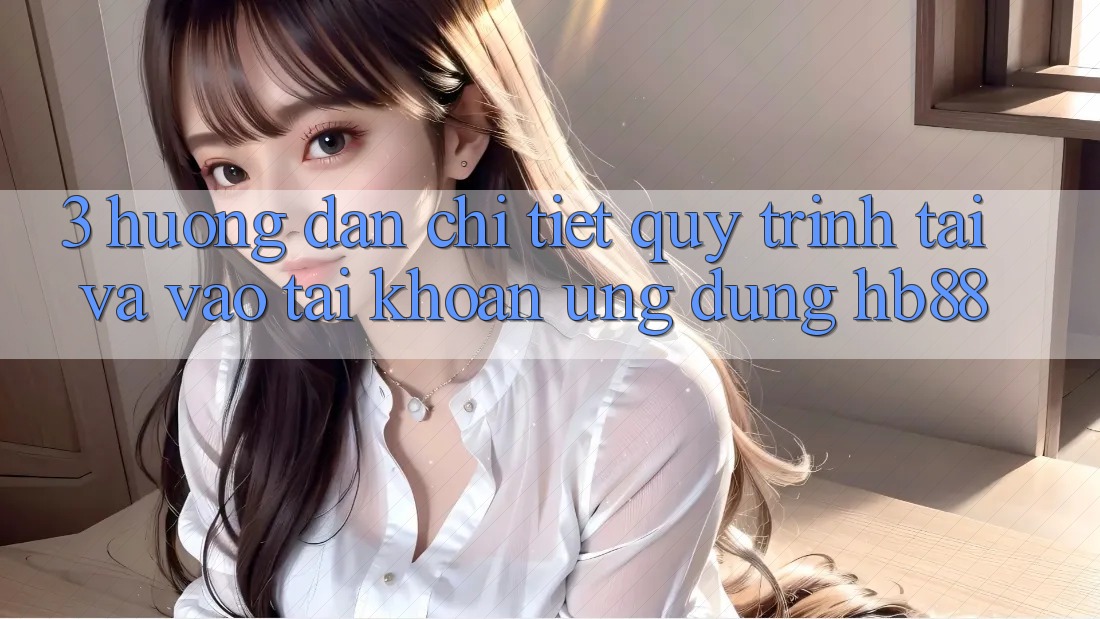 3. Hướng Dẫn Chi Tiết Quy Trình Tải Và Vào tài khoản Ứng Dụng HB88 3. Hướng Dẫn Chi Tiết Quy Trình Tải Và Vào tài khoản Ứng Dụng HB88