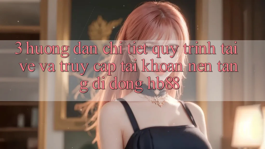 3. Hướng Dẫn Chi Tiết Quy Trình Tải về Và Truy cập tài khoản Nền tảng di động HB88 3. Hướng Dẫn Chi Tiết Quy Trình Tải về Và Truy cập tài khoản Nền tảng di động HB88