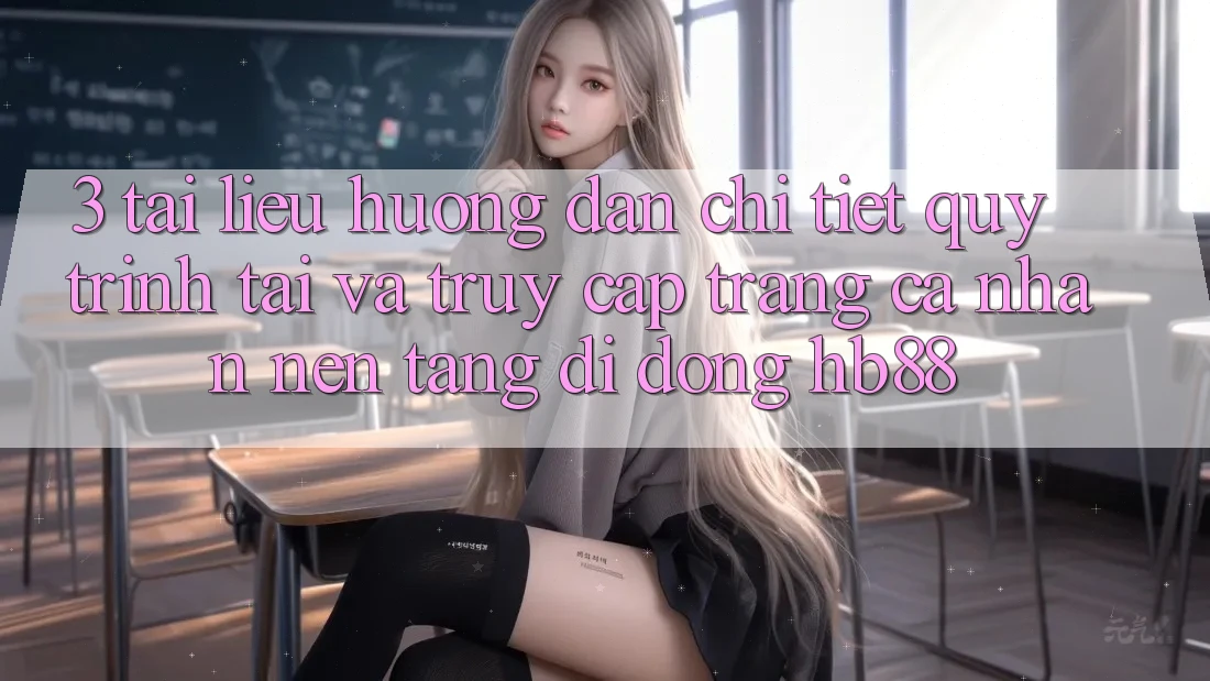 3. Tài liệu hướng dẫn Chi Tiết Quy Trình Tải Và Truy cập trang cá nhân Nền tảng di động HB88