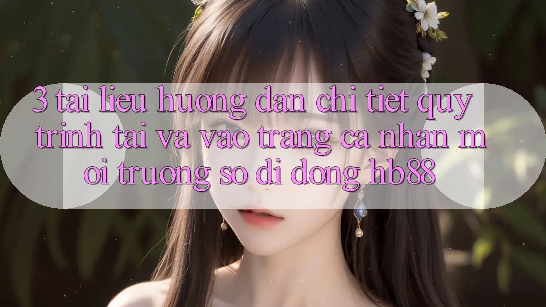 3. Tài liệu hướng dẫn Chi Tiết Quy Trình Tải Và Vào trang cá nhân Môi trường số di động HB88 3. Tài liệu hướng dẫn Chi Tiết Quy Trình Tải Và Vào trang cá nhân Môi trường số di động HB88