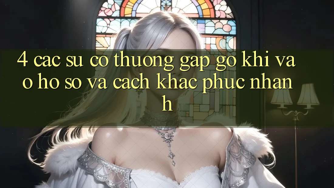 4. Các Sự Cố Thường Gặp gỡ Khi Vào hồ sơ Và Cách Khắc Phục Nhanh 4. Các Sự Cố Thường Gặp gỡ Khi Vào hồ sơ Và Cách Khắc Phục Nhanh