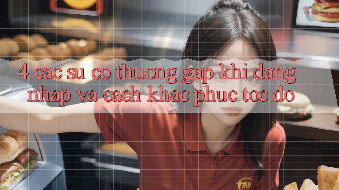 4. Các Sự Cố Thường Gặp Khi Đăng Nhập Và Cách Khắc Phục Tốc độ 4. Các Sự Cố Thường Gặp Khi Đăng Nhập Và Cách Khắc Phục Tốc độ