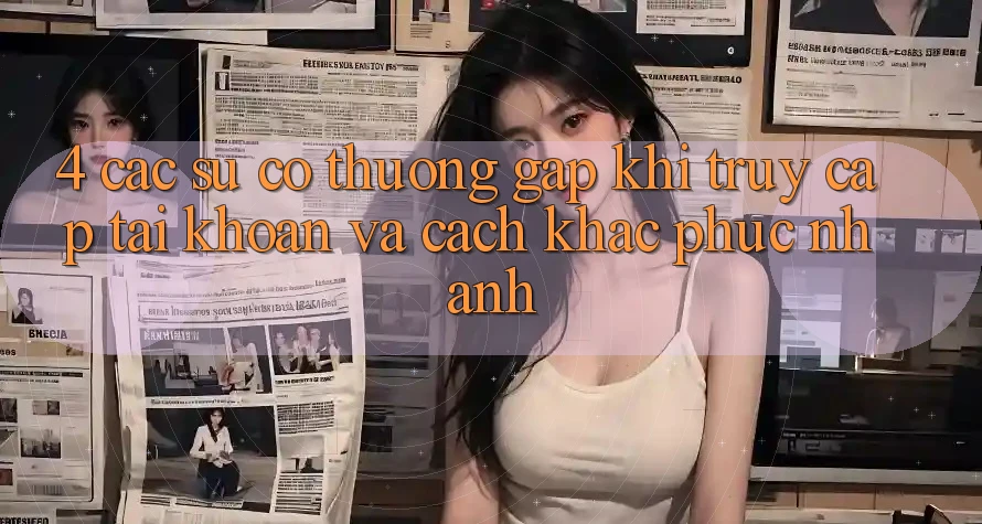 4. Các Sự Cố Thường Gặp Khi Truy cập tài khoản Và Cách Khắc Phục Nhanh 4. Các Sự Cố Thường Gặp Khi Truy cập tài khoản Và Cách Khắc Phục Nhanh