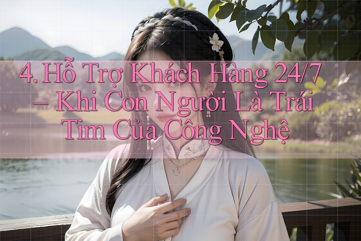 4. Hỗ Trợ Khách Hàng 24/7 – Khi Con Người Là Trái Tim Của Công Nghệ 4. Hỗ Trợ Khách Hàng 24/7 – Khi Con Người Là Trái Tim Của Công Nghệ