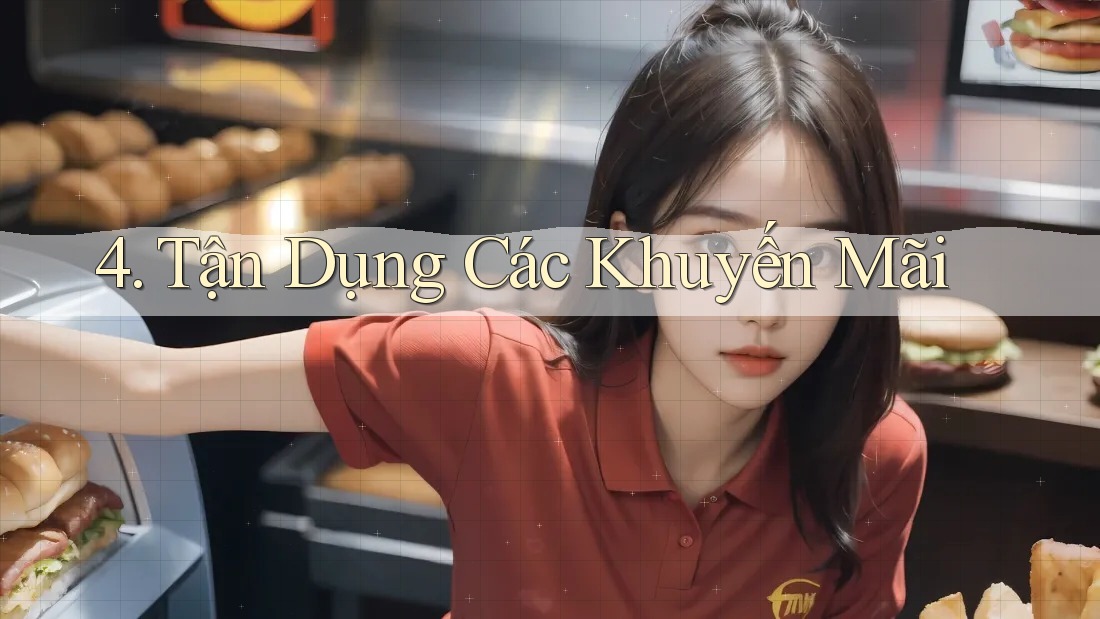 4. Tận Dụng Các Khuyến Mãi 4. Tận Dụng Các Khuyến Mãi