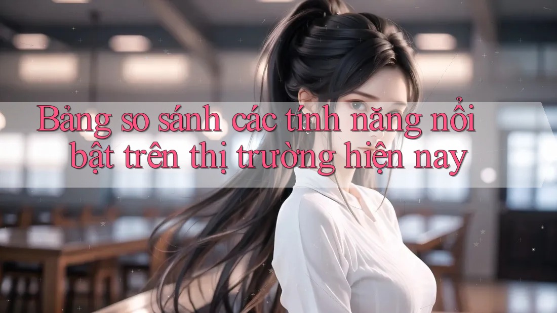 Bảng so sánh các tính năng nổi bật trên thị trường hiện nay