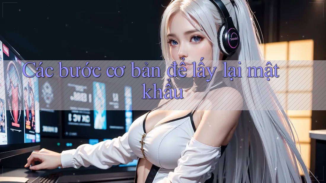 Các bước cơ bản để lấy lại mật khẩu