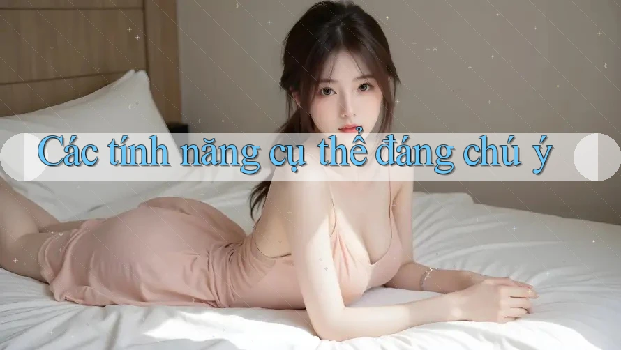 Các tính năng cụ thể đáng chú ý Các tính năng cụ thể đáng chú ý