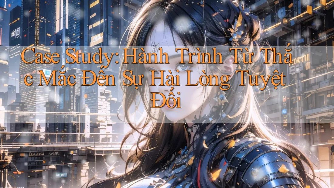 Case Study: Hành Trình Từ Thắc Mắc Đến Sự Hài Lòng Tuyệt Đối Case Study: Hành Trình Từ Thắc Mắc Đến Sự Hài Lòng Tuyệt Đối