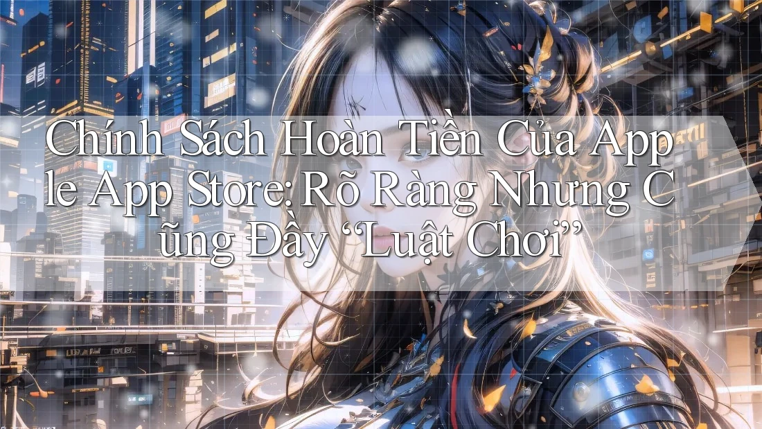Chính Sách Hoàn Tiền Của Apple App Store: Rõ Ràng Nhưng Cũng Đầy “Luật Chơi”