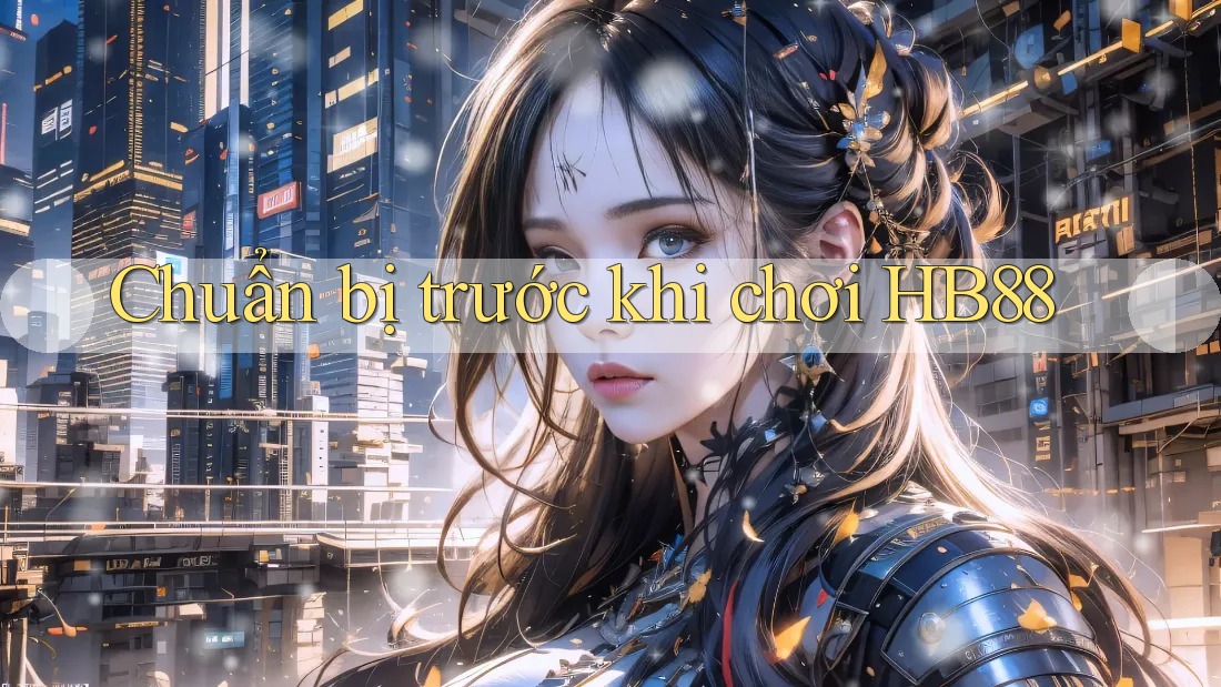Chuẩn bị trước khi chơi HB88