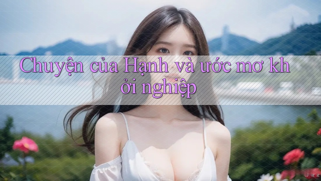 Chuyện của Hạnh và ước mơ khởi nghiệp