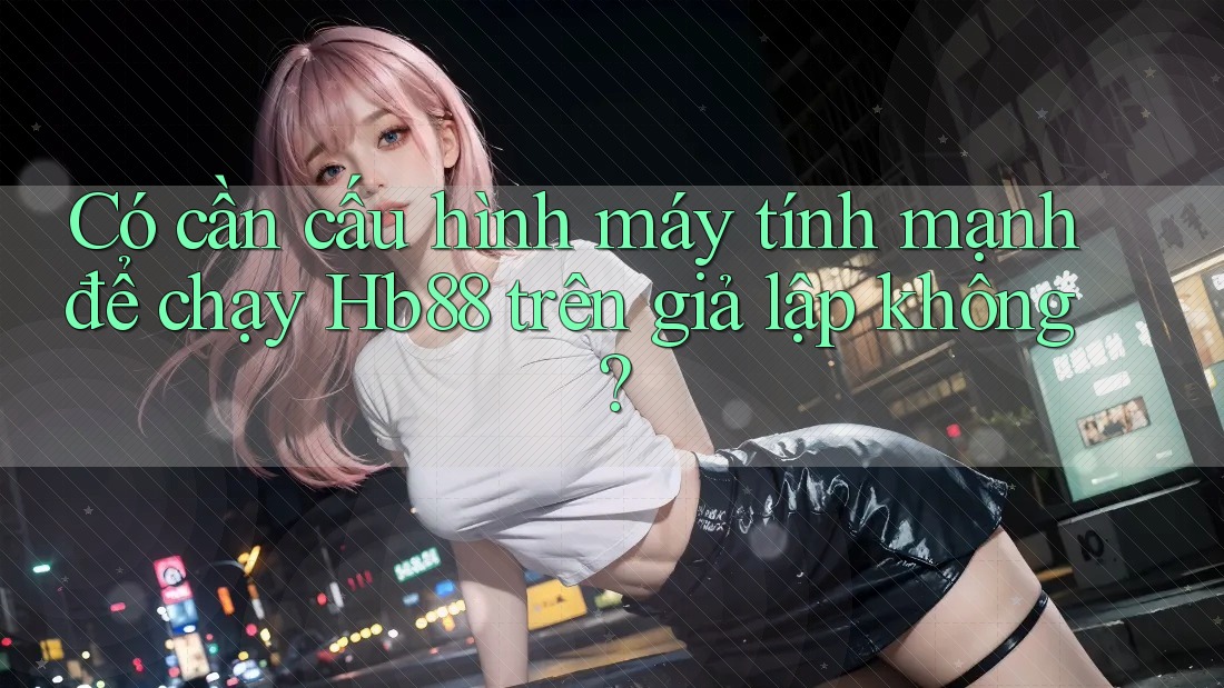 Có cần cấu hình máy tính mạnh để chạy Hb88 trên giả lập không? Có cần cấu hình máy tính mạnh để chạy Hb88 trên giả lập không?