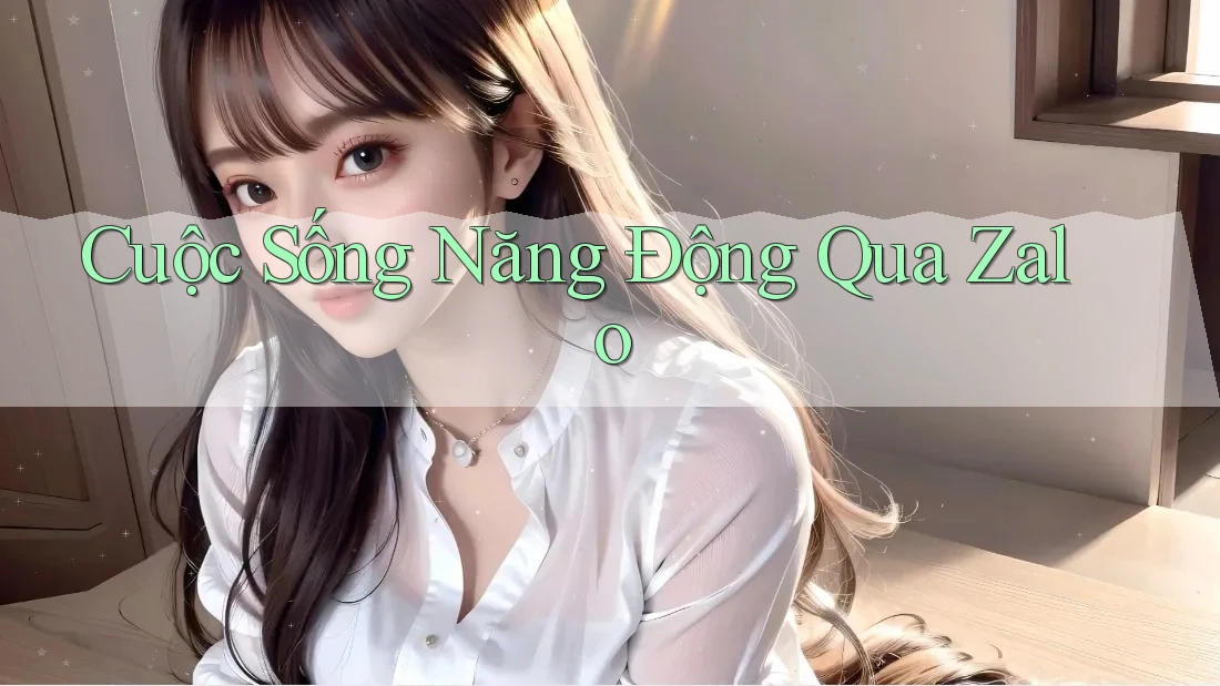 Cuộc Sống Năng Động Qua Zalo Cuộc Sống Năng Động Qua Zalo
