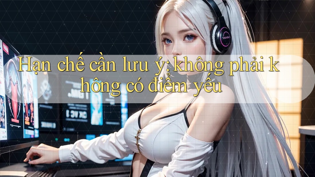 Hạn chế cần lưu ý: không phải không có điểm yếu Hạn chế cần lưu ý: không phải không có điểm yếu