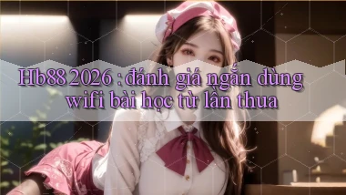 Hb88 2026 đánh giá ngắn dùng wifi bài học từ lần thua