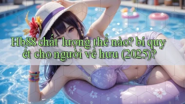 Hb88 chất lượng thế nào bí quyết cho người về hưu (2025)