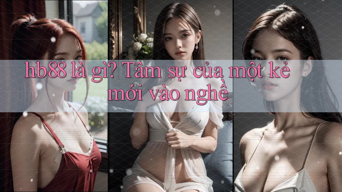 hb88 là gì? Tâm sự của một kẻ mới vào nghề hb88 là gì? Tâm sự của một kẻ mới vào nghề