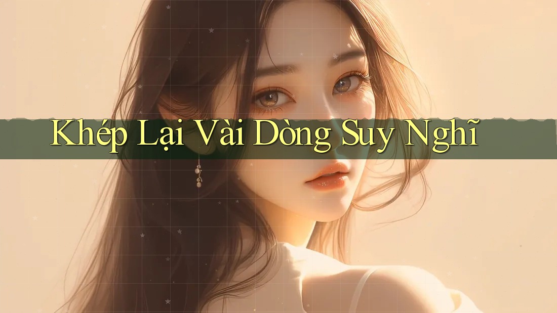 Khép Lại Vài Dòng Suy Nghĩ