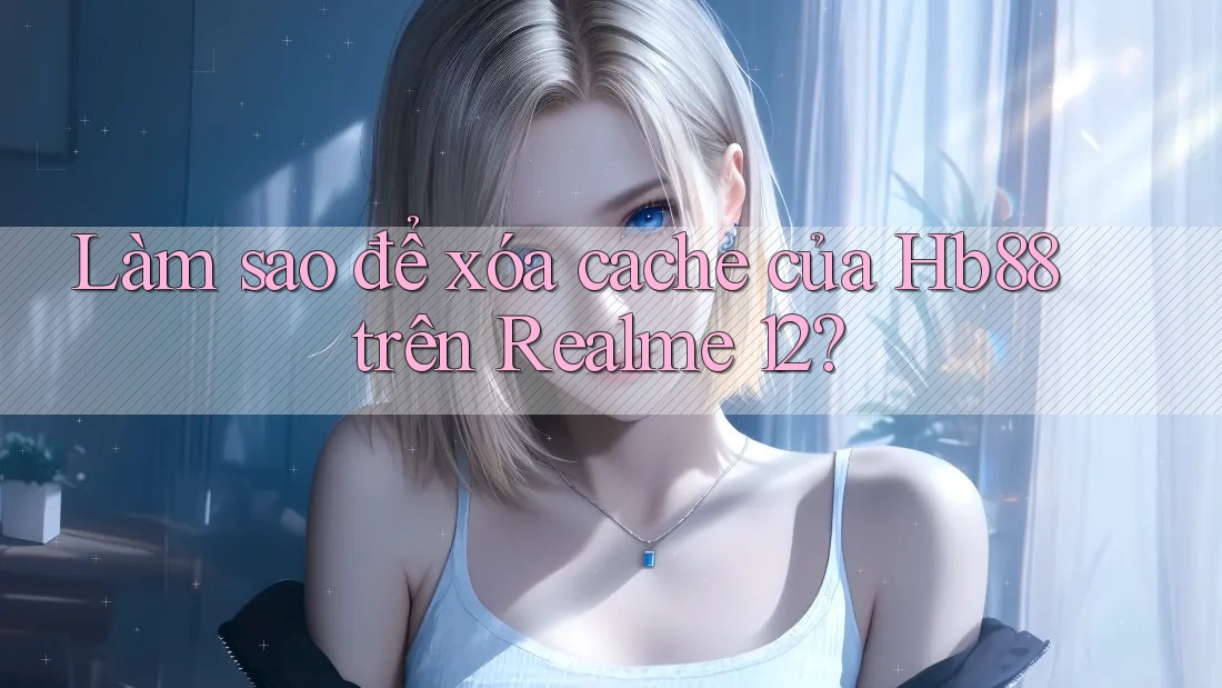 Làm sao để xóa cache của Hb88 trên Realme 12? Làm sao để xóa cache của Hb88 trên Realme 12?