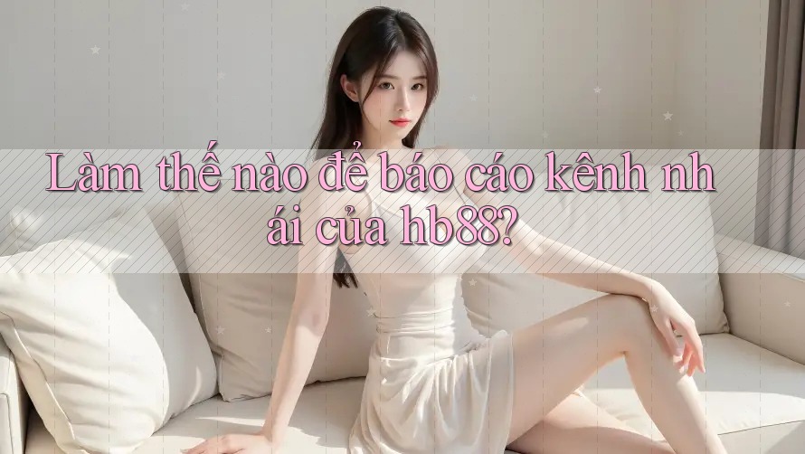 Làm thế nào để báo cáo kênh nhái của hb88? Làm thế nào để báo cáo kênh nhái của hb88?