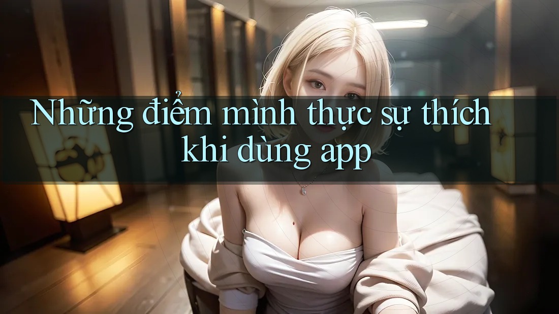 Những điểm mình thực sự thích khi dùng app Những điểm mình thực sự thích khi dùng app
