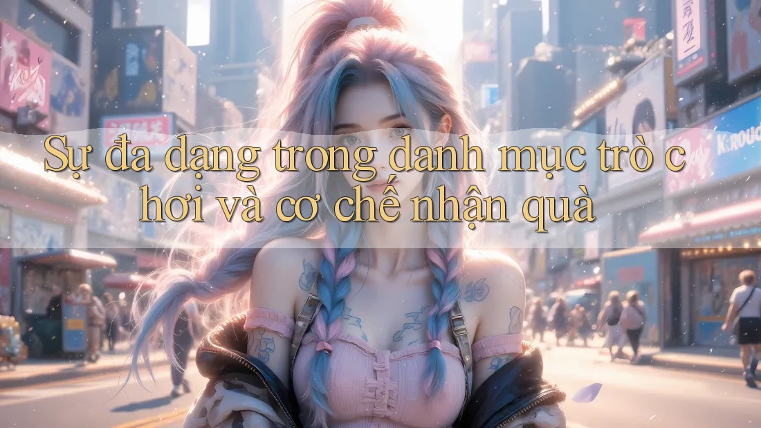 Sự đa dạng trong danh mục trò chơi và cơ chế nhận quà