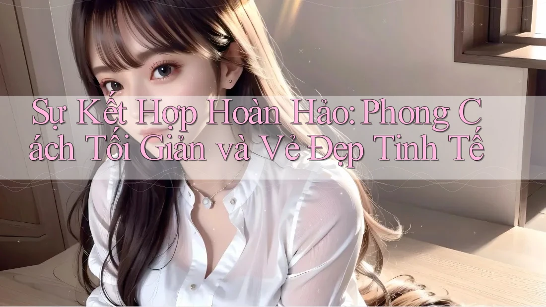 Sự Kết Hợp Hoàn Hảo: Phong Cách Tối Giản và Vẻ Đẹp Tinh Tế Sự Kết Hợp Hoàn Hảo: Phong Cách Tối Giản và Vẻ Đẹp Tinh Tế