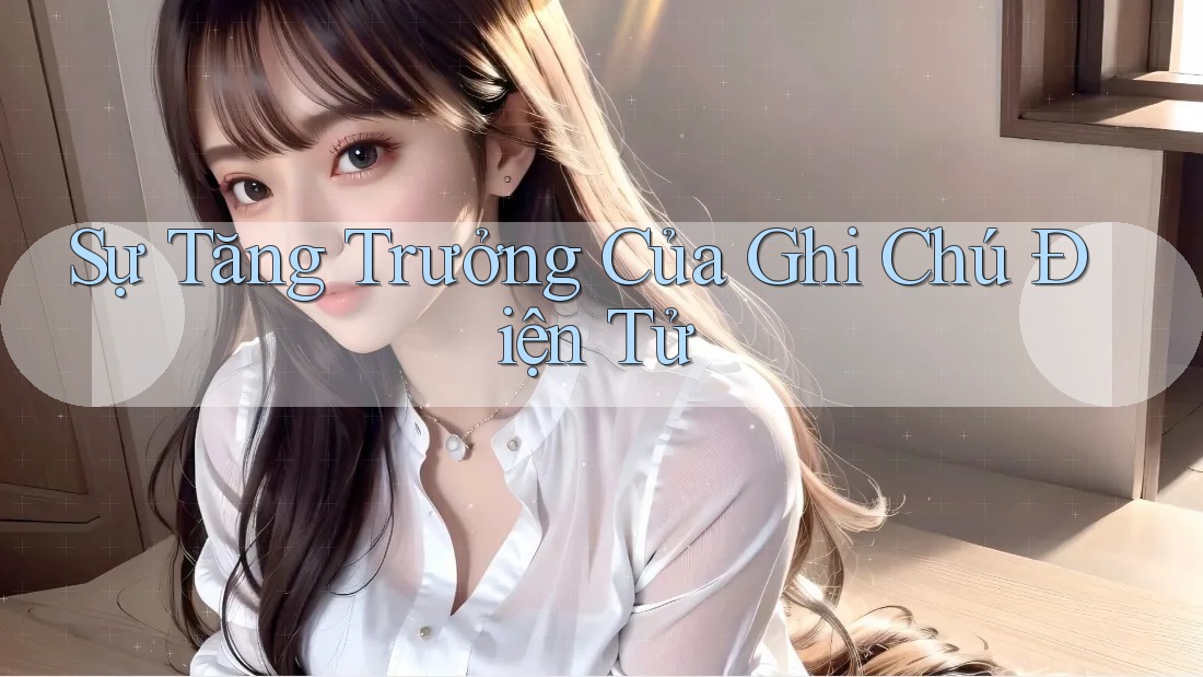 Sự Tăng Trưởng Của Ghi Chú Điện Tử Sự Tăng Trưởng Của Ghi Chú Điện Tử