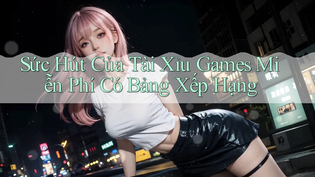 Sức Hút Của Tài Xỉu Games Miễn Phí Có Bảng Xếp Hạng Sức Hút Của Tài Xỉu Games Miễn Phí Có Bảng Xếp Hạng