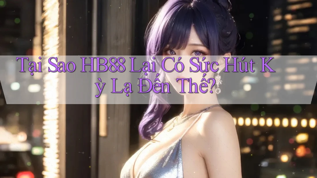 Tại Sao HB88 Lại Có Sức Hút Kỳ Lạ Đến Thế? Tại Sao HB88 Lại Có Sức Hút Kỳ Lạ Đến Thế?