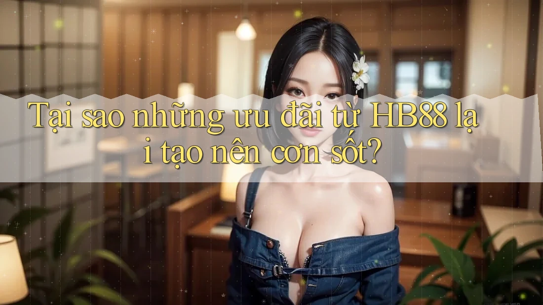 Tại sao những ưu đãi từ HB88 lại tạo nên cơn sốt? Tại sao những ưu đãi từ HB88 lại tạo nên cơn sốt?