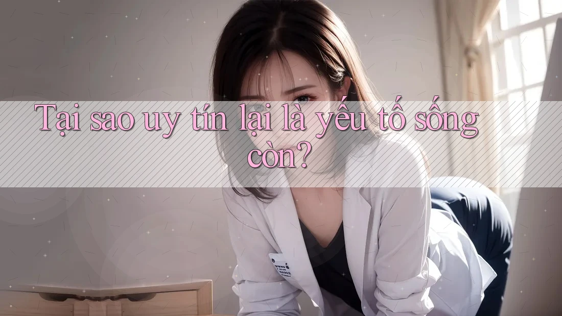 Tại sao uy tín lại là yếu tố sống còn? Tại sao uy tín lại là yếu tố sống còn?