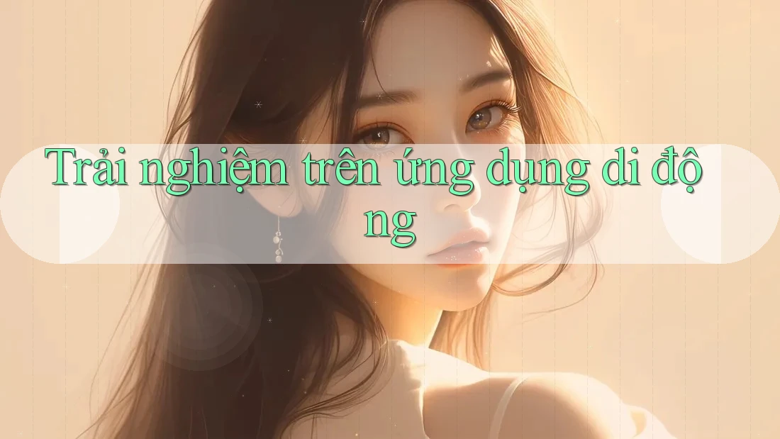 Trải nghiệm trên ứng dụng di động Trải nghiệm trên ứng dụng di động