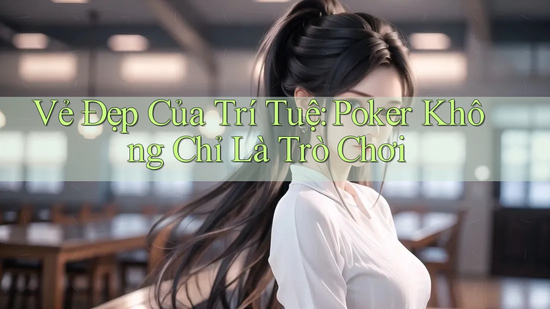 Vẻ Đẹp Của Trí Tuệ: Poker Không Chỉ Là Trò Chơi