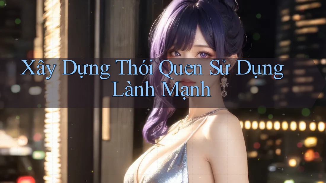 Xây Dựng Thói Quen Sử Dụng Lành Mạnh Xây Dựng Thói Quen Sử Dụng Lành Mạnh